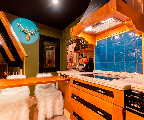 cocina del apartamento