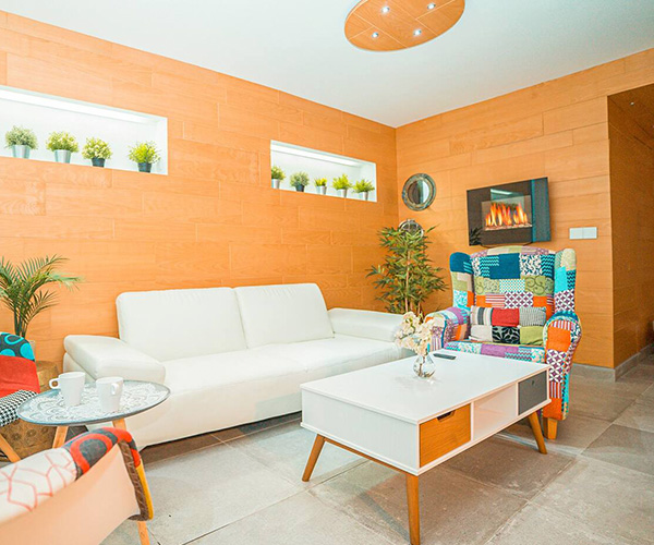 salon principal del apartamento en rota