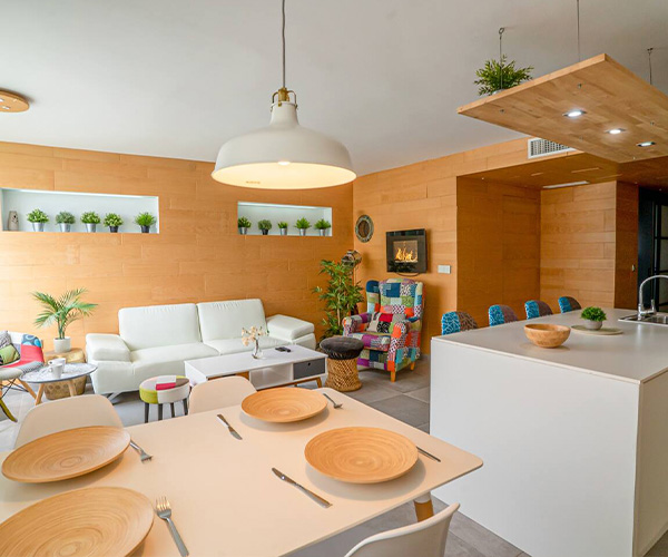 sala principal con comedor